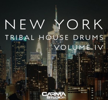 Carma Studio New York Tribal House Drums Volume 4 WAV